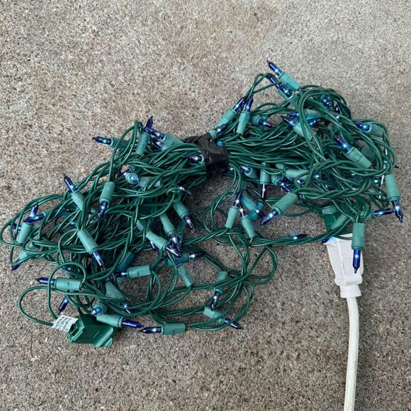 bundle of 10 indoor outdoor blue string lights - Picture 7 of 10